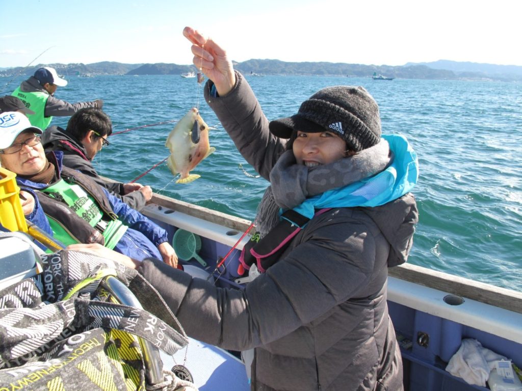 女性限定カワハギ釣り体験教室_2018年11月3日（土）開催