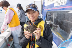 カワハギ釣り体験@千葉県勝山港