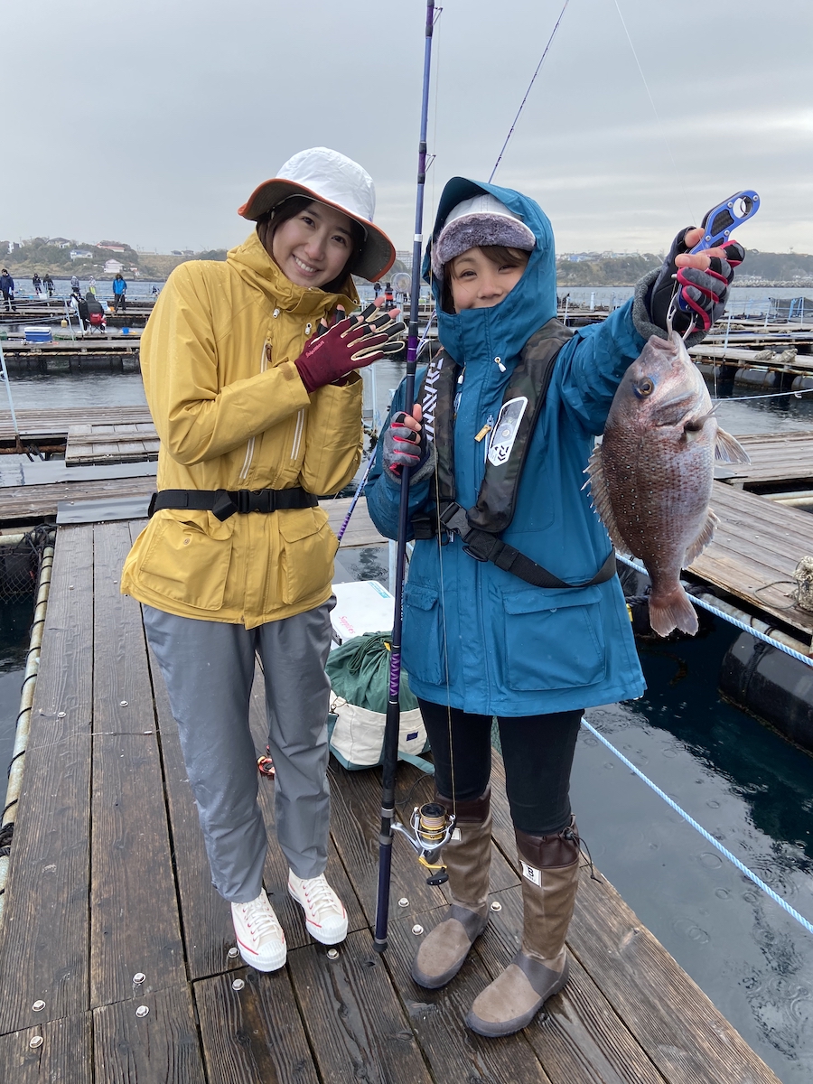 蒼木まやの釣り日和 Vol 06 初めての海上釣堀 つりバナ